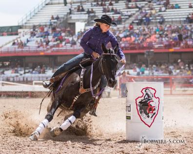 Carla and Hillbilly at Cheyenne